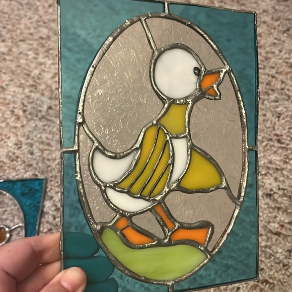 Duck and Bear Stained Glass Pictures - Picture 7 of 10